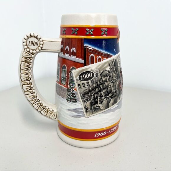 1999 Budweiser Holiday Stein The Clydesdale Legacy CS389 A Century Of Tradition - Picture 3 of 7